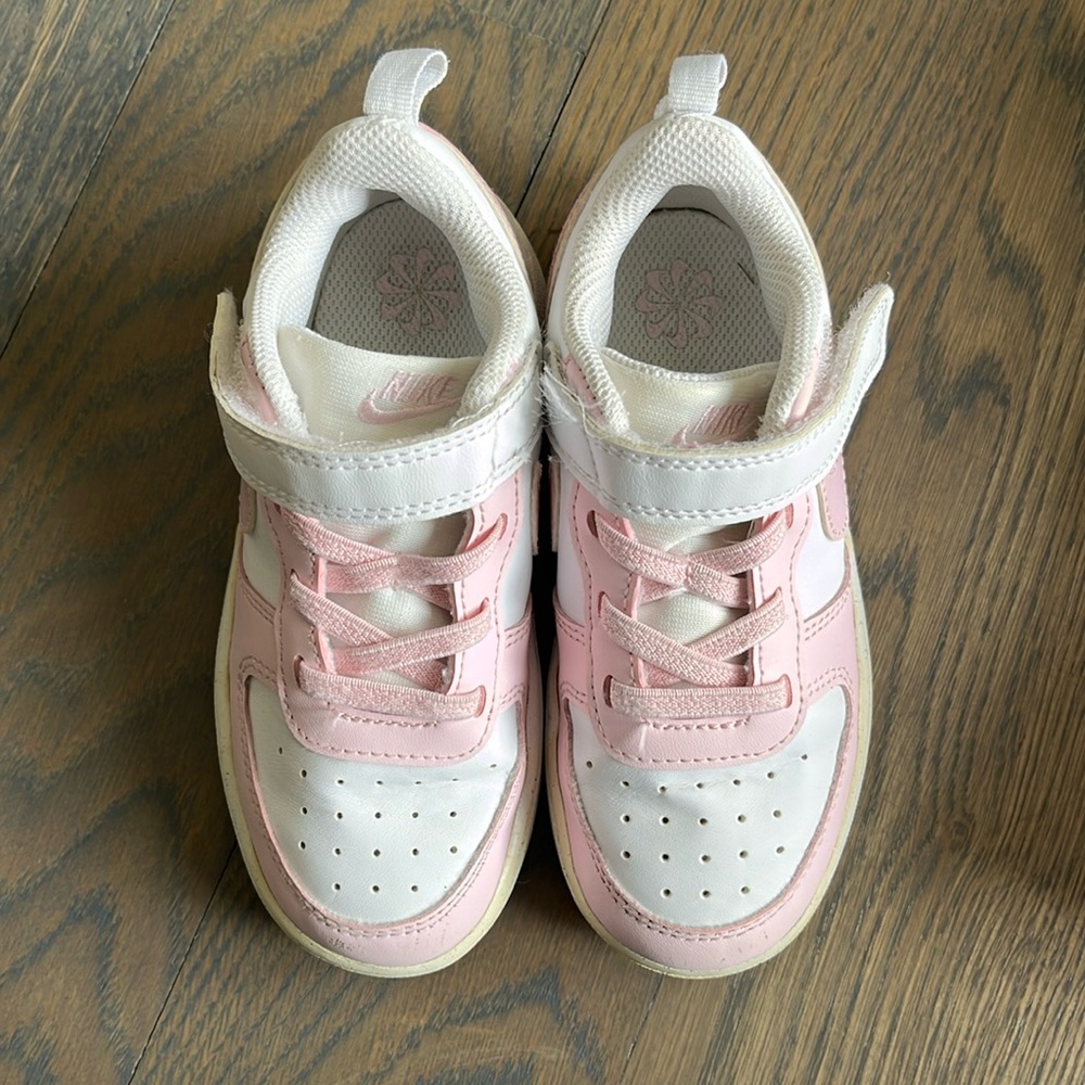 Nike Court Borough Low Recraft Pink Toddler Girls 9C